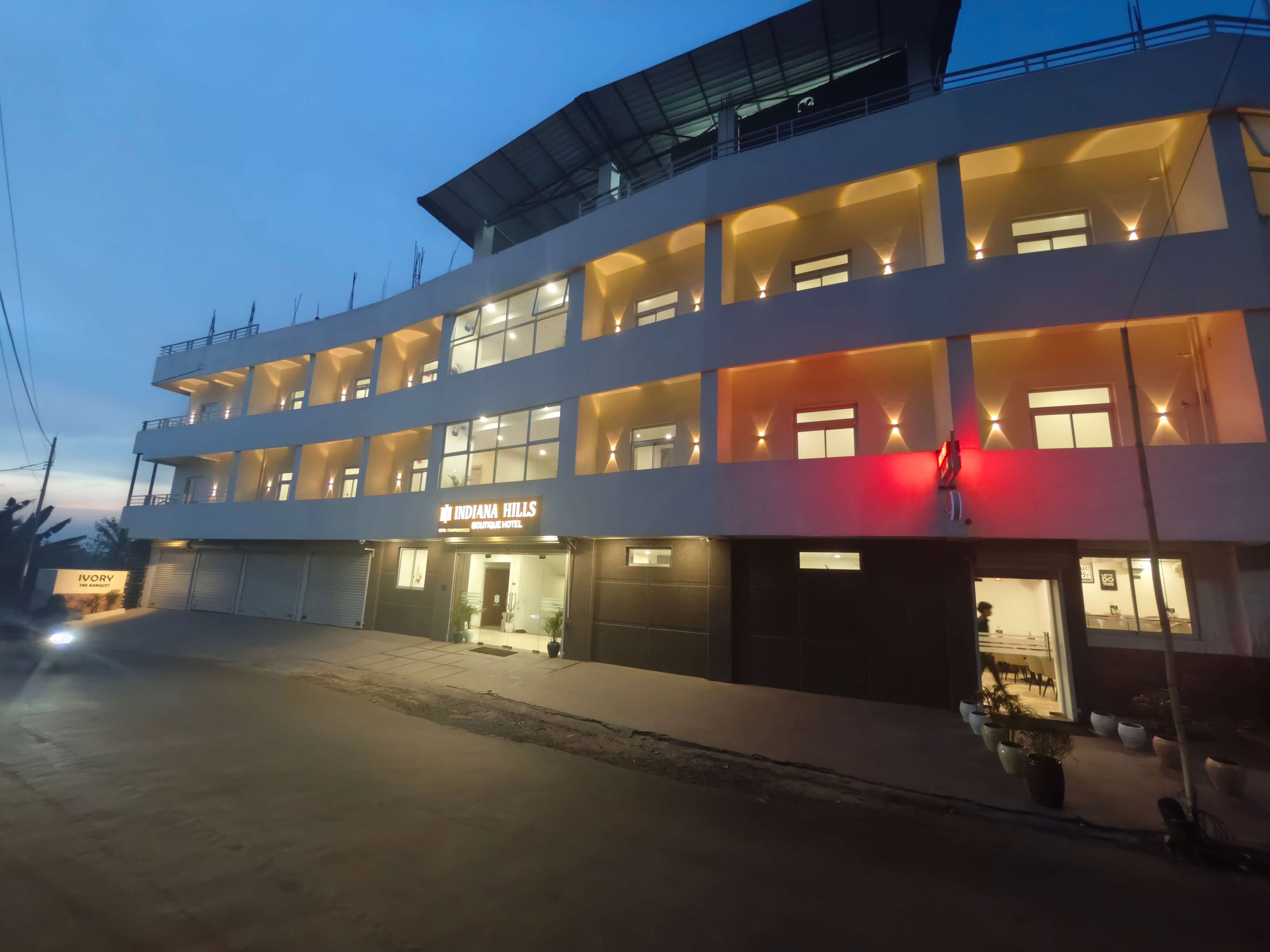 Hotel Exterior Side View